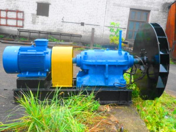 Дымосос ДН-6, 3 с ходовой частью. — фото 3